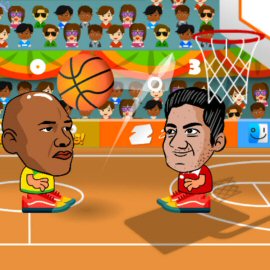 2 Player Head Basketball