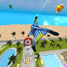 Base Jump Wingsuit Flying