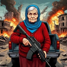 Grandma With Machine Gun Apocalypsis