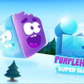 Icy Purple Head 3 Super Slide