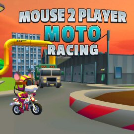 Mouse 2 Player Moto Racing