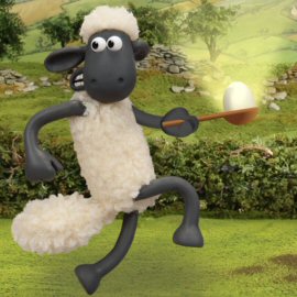 Shaun The Sheep Chicken Spoon