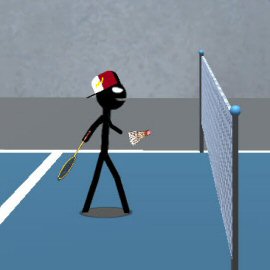 Stickman Sports Badminton - 2 Player Games