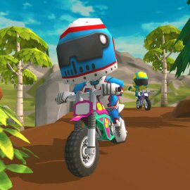 Trial 2 Player Moto Racing